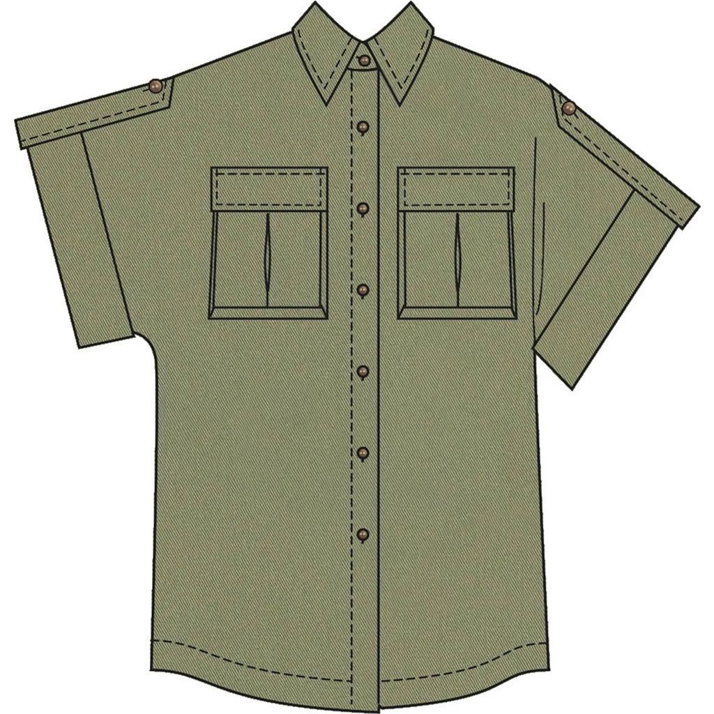 McCall's Pattern M8682 Misses Shirt with Belt and Wrap Skirt in Two Lengths 8682 Image 3 From Patternsandplains.com