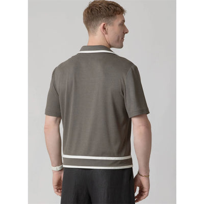 McCall's Pattern M8686 Mens Cropped Polo Style Shirt and Pants 8686 Image 5 From Patternsandplains.com