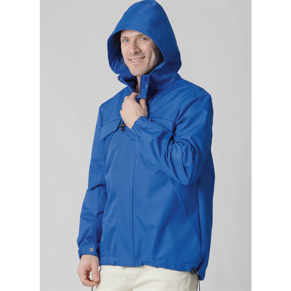 McCall's Pattern M8687 Unisex Hooded Jacket 8687 Image 4 From Patternsandplains.com