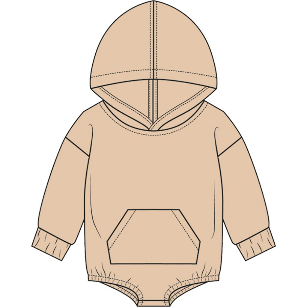 McCall's Pattern M8688 Babies Hooded Romper and Pants 8688 Image 2 From Patternsandplains.com