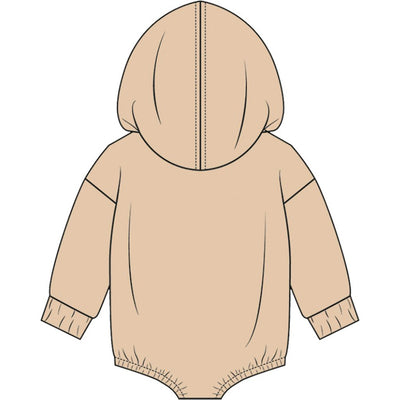 McCall's Pattern M8688 Babies Hooded Romper and Pants 8688 Image 6 From Patternsandplains.com