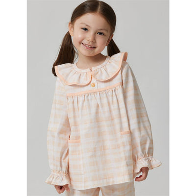 McCall's Pattern M8689 Childrens and Girls Top Nightgown and Pants 8689 Image 3 From Patternsandplains.com
