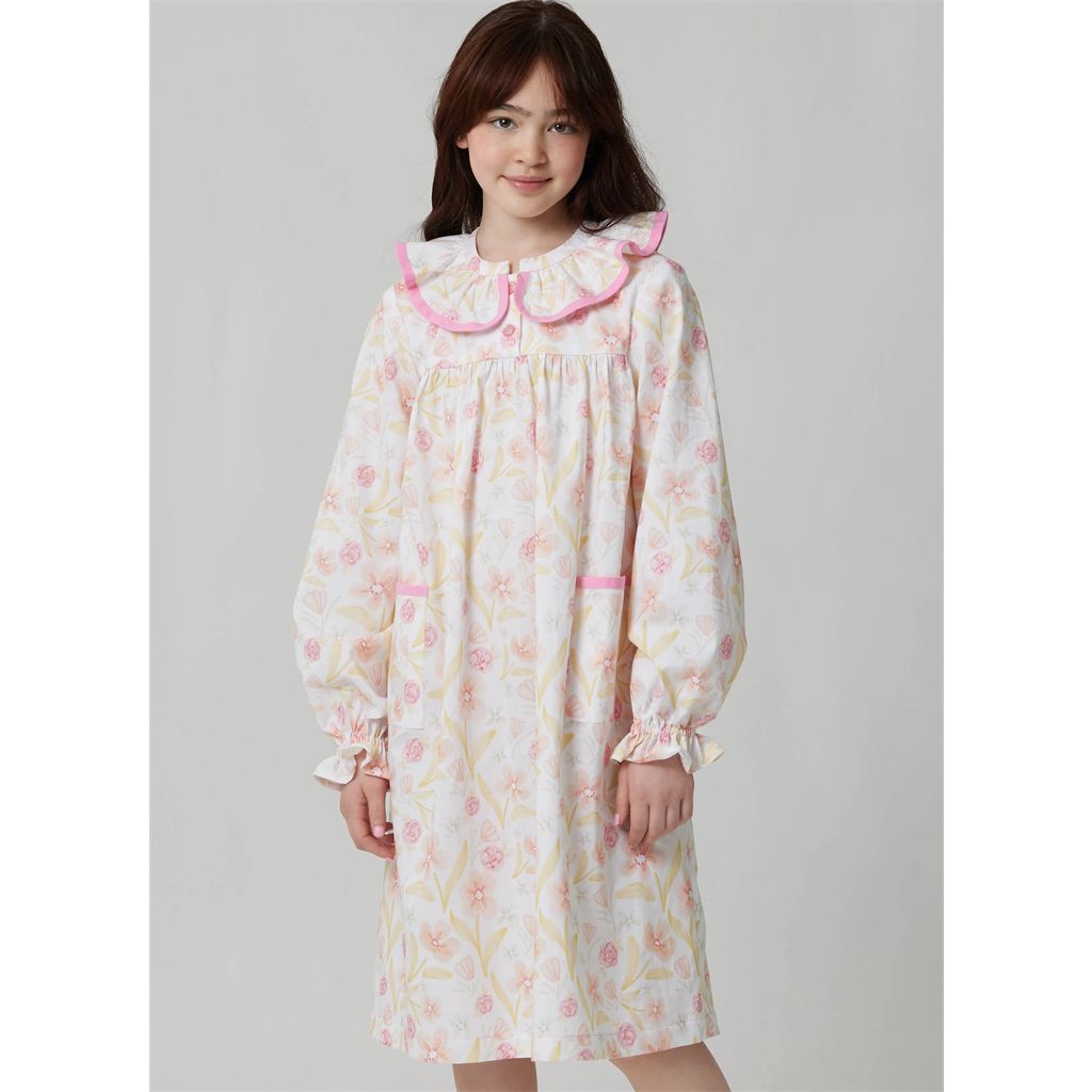 McCall's Pattern M8689 Childrens and Girls Top Nightgown and Pants 8689 Image 4 From Patternsandplains.com