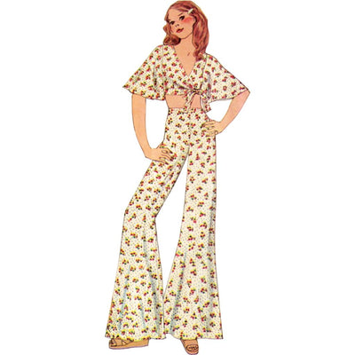 McCall's Pattern M8692 Misses and Miss Petite Top Pants and Shorts 8692 Image 2 From Patternsandplains.com