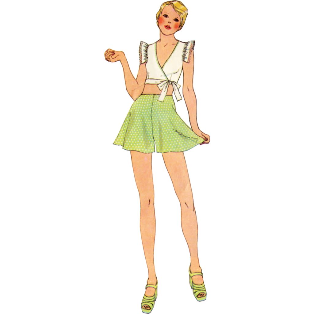 McCall's Pattern M8692 Misses and Miss Petite Top Pants and Shorts 8692 Image 3 From Patternsandplains.com