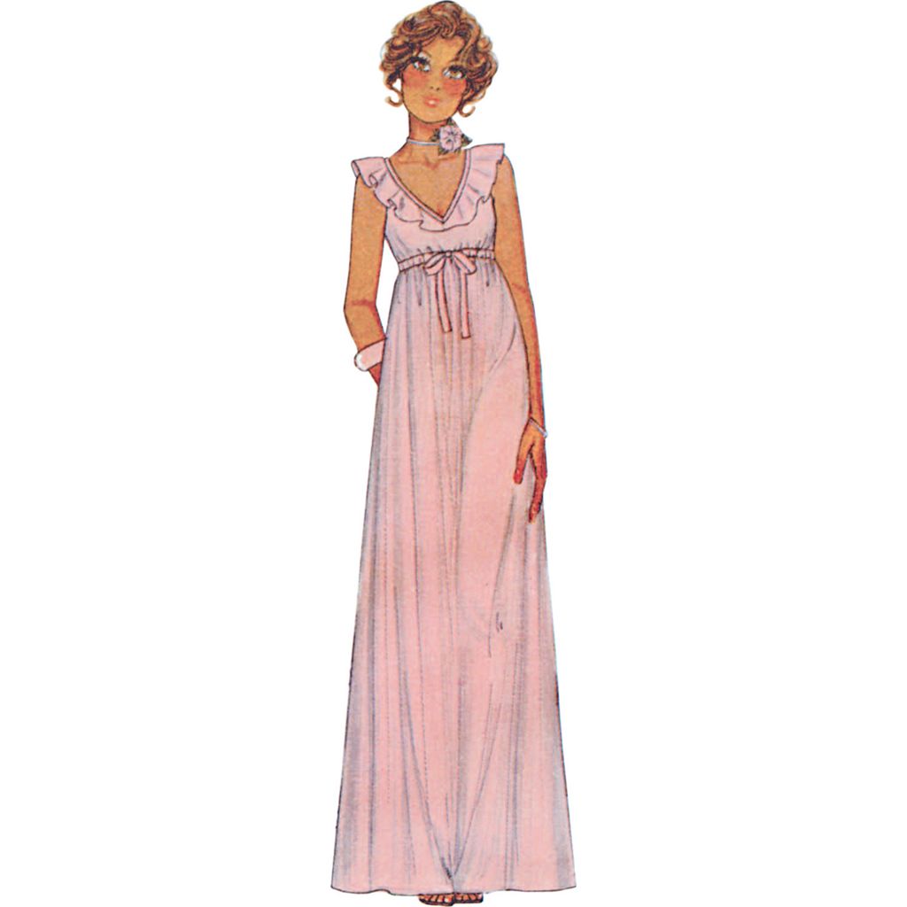 McCall's Pattern M8693 Misses Dress in Two Lengths 8693 Image 2 From Patternsandplains.com