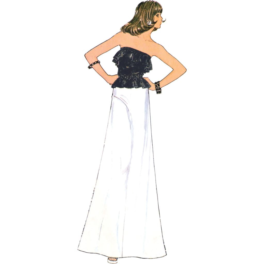 McCall's Pattern M8694 Misses Top Pants and Skirt 8694 Image 3 From Patternsandplains.com