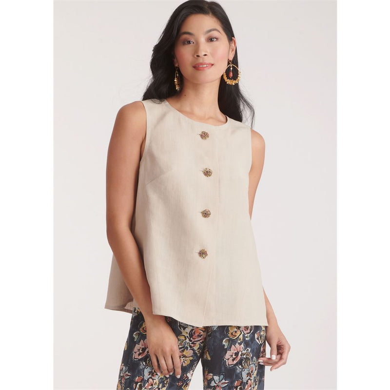 New Look Sewing Pattern N6781 Misses' Top and Pants 6781 - Patterns and ...