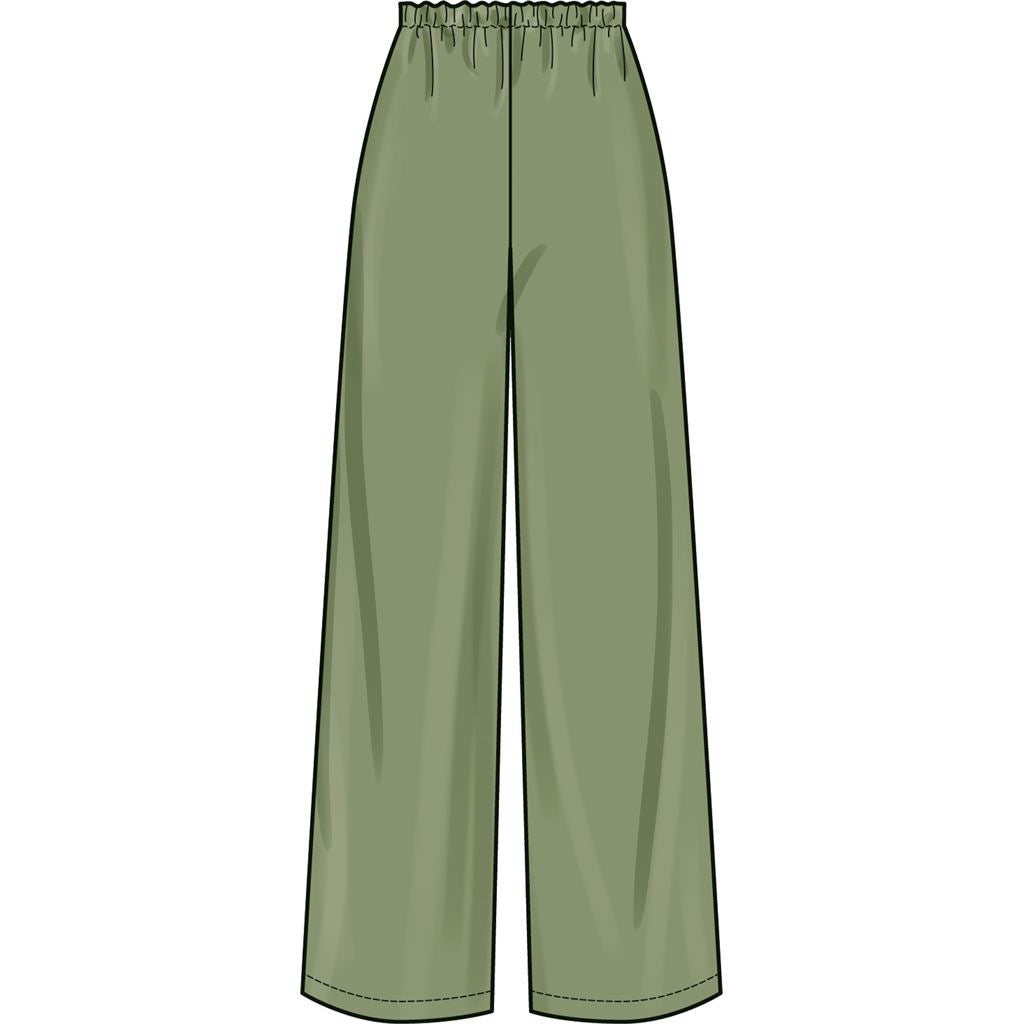 New Look Sewing Pattern N6781 Misses Top and Pants 6781 Image 4 From Patternsandplains.com