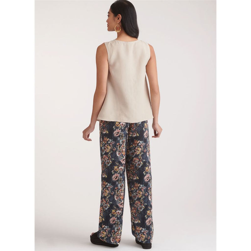 New Look Sewing Pattern N6781 Misses' Top and Pants 6781 - Patterns and ...