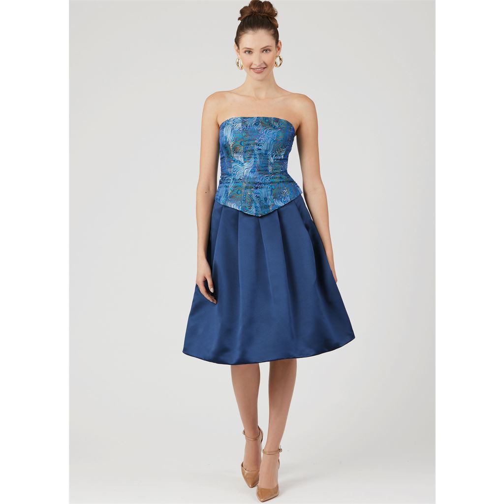 New Look Sewing Pattern N6787 Juniors Corsets Pants and Skirt 6787 Image 7 From Patternsandplains.com