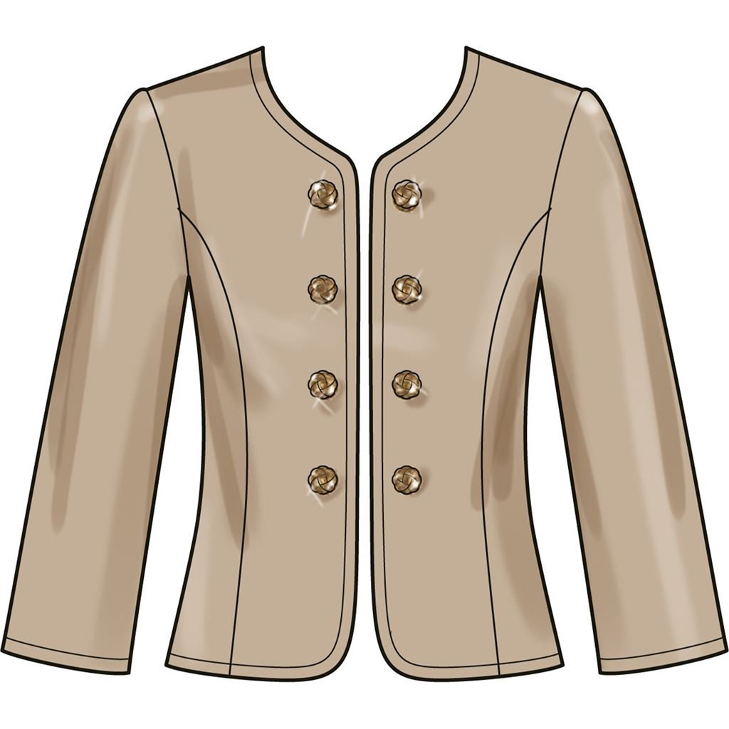 New Look Sewing Pattern N6789 Misses Jackets 6789 Image 4 From Patternsandplains.com
