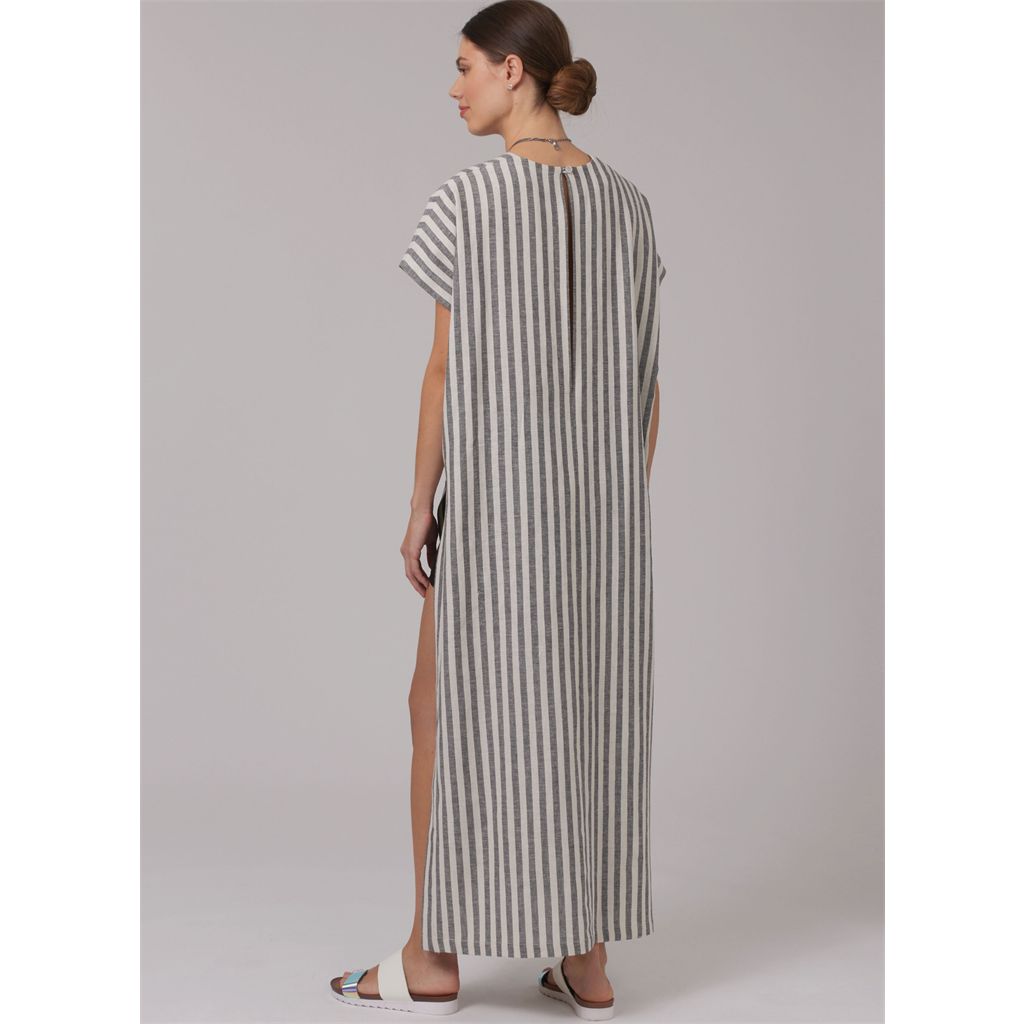 New Look Sewing Pattern N6795 Misses Caftan in Two Lengths 6795 Image 5 From Patternsandplains.com