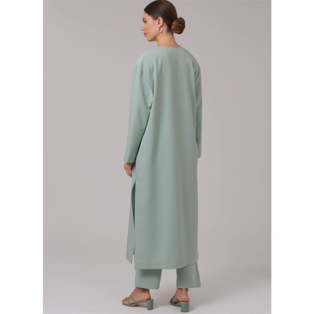 New Look Sewing Pattern N6796 Misses Coat Tops and Pants 6796 Image 6 From Patternsandplains.com