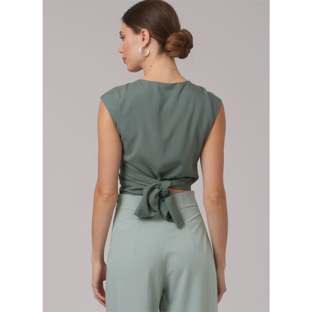 New Look Sewing Pattern N6796 Misses Coat Tops and Pants 6796 Image 7 From Patternsandplains.com