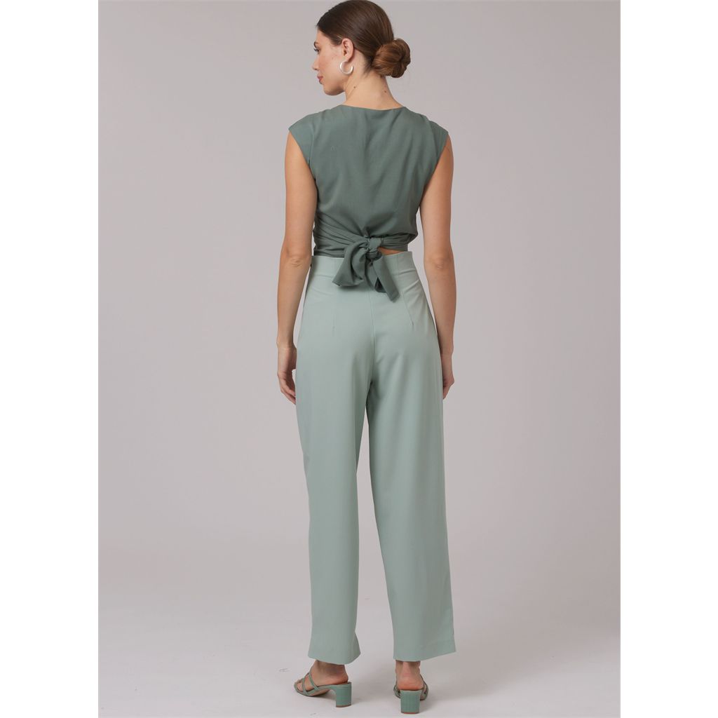 New Look Sewing Pattern N6796 Misses Coat Tops and Pants 6796 Image 8 From Patternsandplains.com