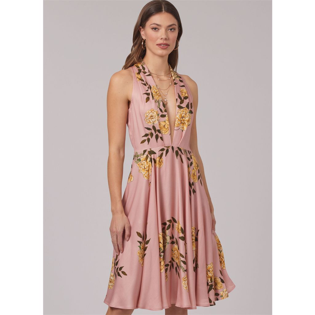 New Look Sewing Pattern N6797 Misses Dress in Two Lengths 6797 Image 2 From Patternsandplains.com