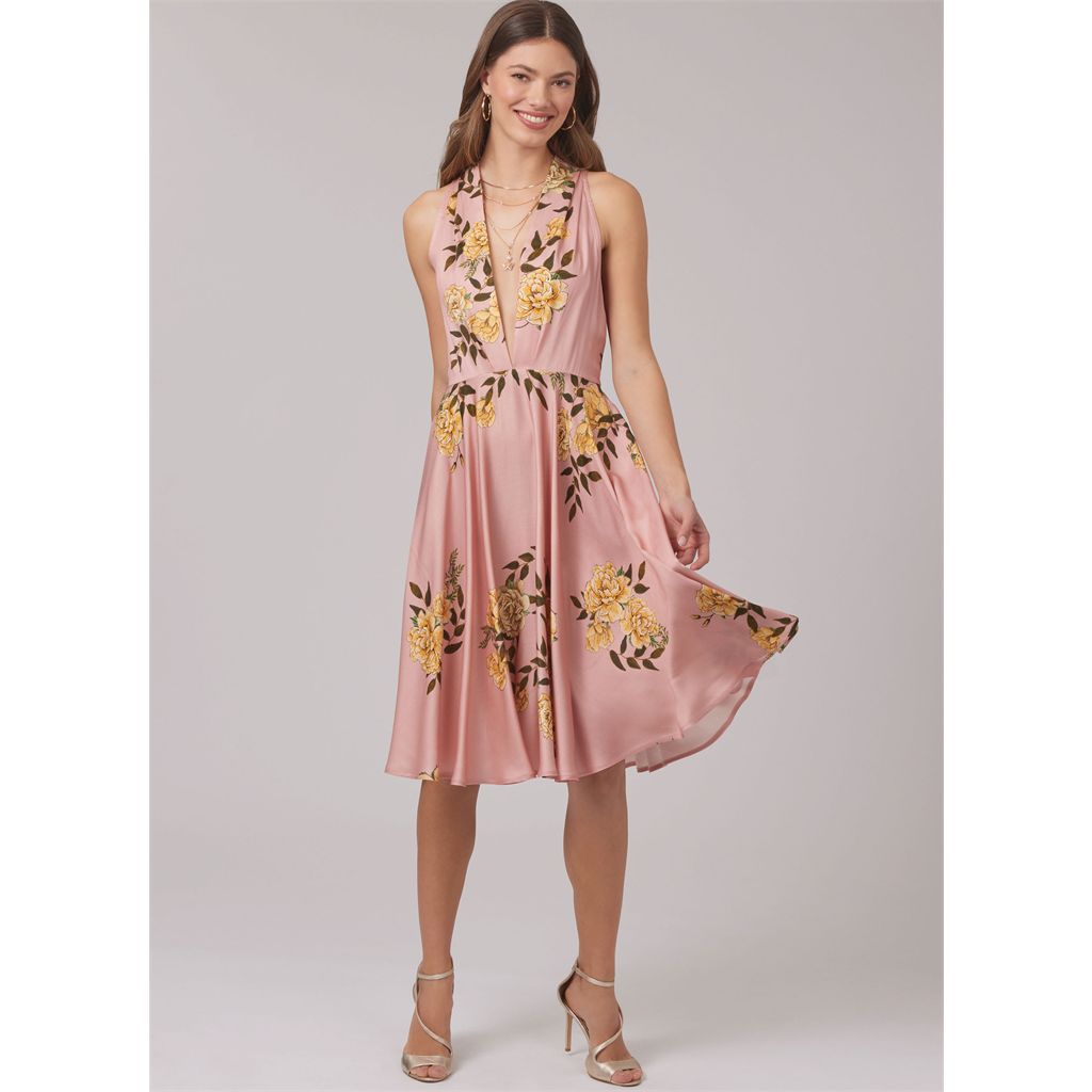 New Look Sewing Pattern N6797 Misses Dress in Two Lengths 6797 Image 5 From Patternsandplains.com