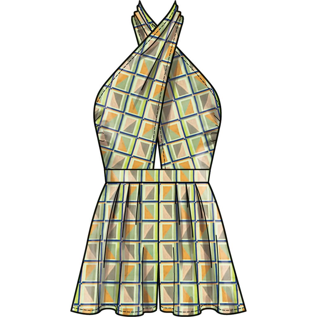 New Look Sewing Pattern N6798 Misses Romper and Jumpsuit 6798 Image 3 From Patternsandplains.com