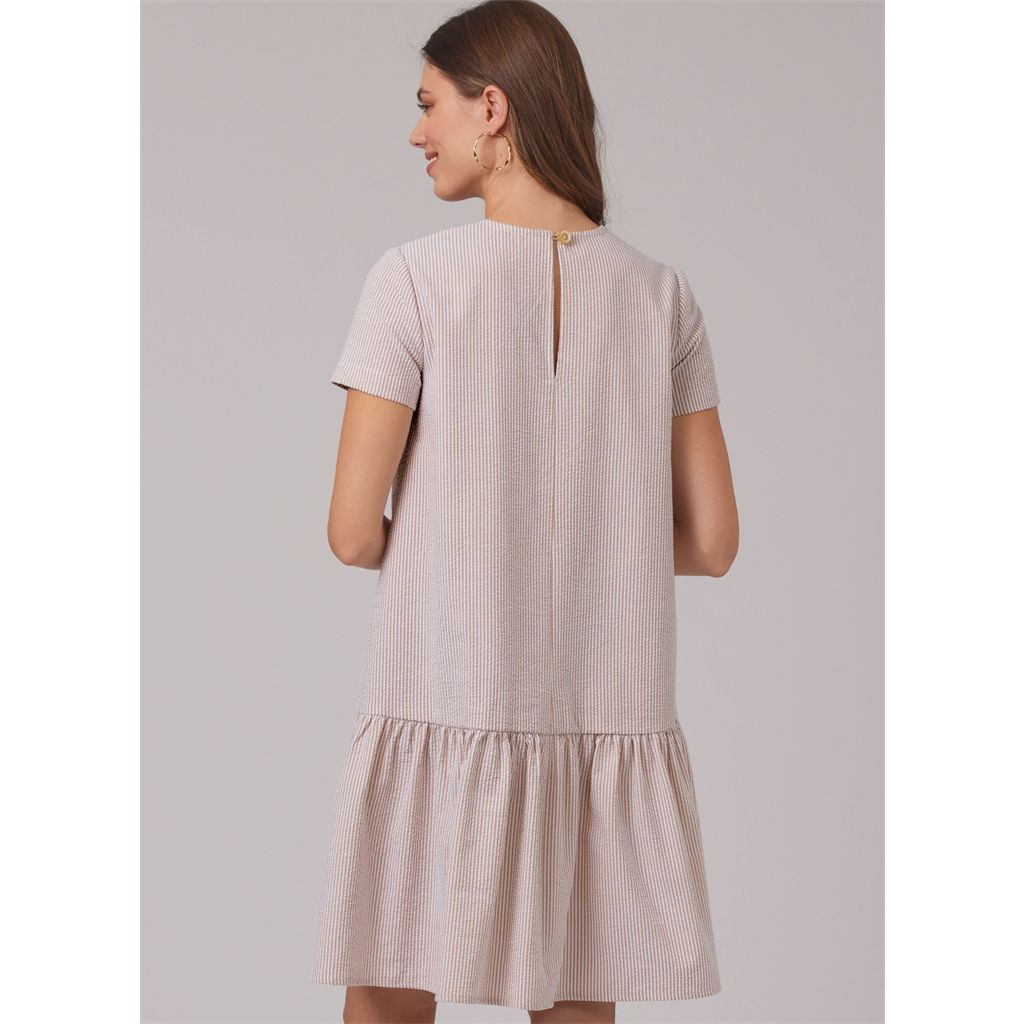 New Look Sewing Pattern N6799 Misses Dress with Sleeve and Length Variations 6799 Image 7 From Patternsandplains.com