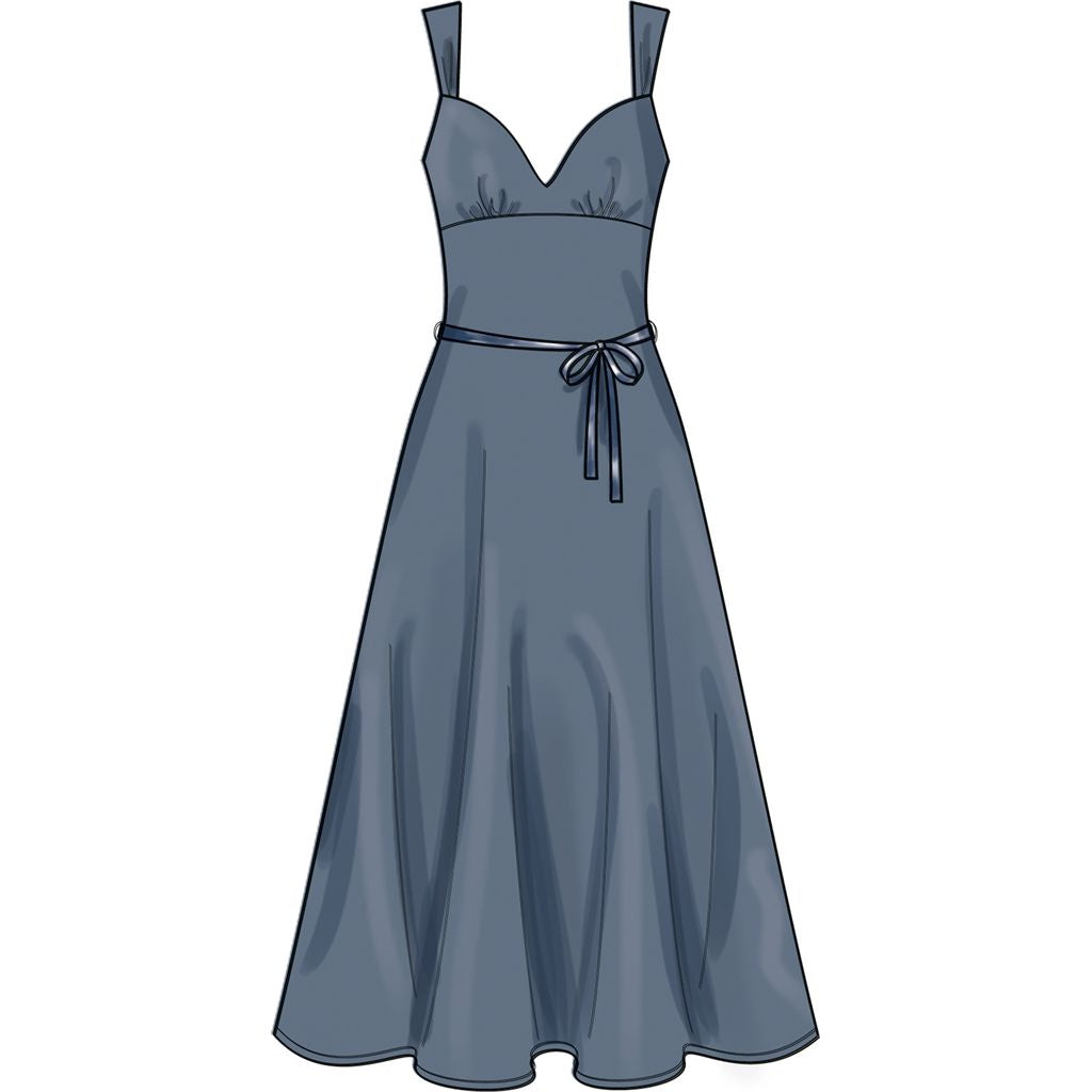 New Look Sewing Pattern N6800 Misses Dresses 6800 Image 6 From Patternsandplains.com