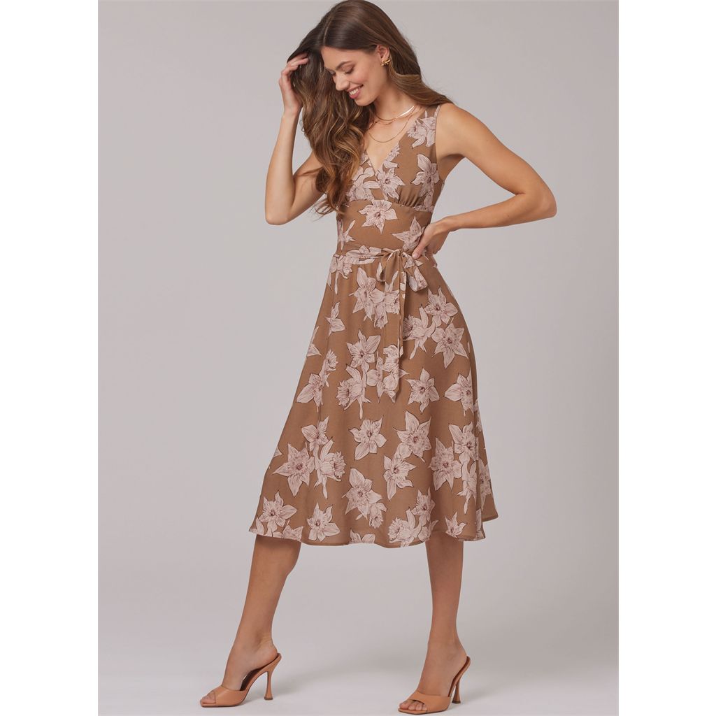 New Look Sewing Pattern N6800 Misses Dresses 6800 Image 7 From Patternsandplains.com