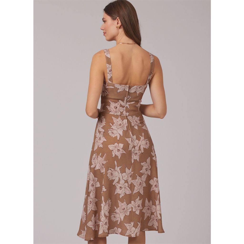 New Look Sewing Pattern N6800 Misses Dresses 6800 Image 8 From Patternsandplains.com