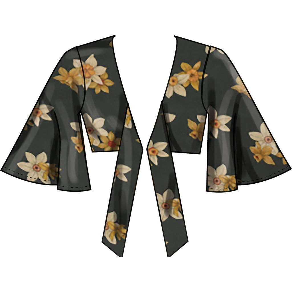 New Look Sewing Pattern N6801 Misses Tops Shorts and Pants 6801 Image 3 From Patternsandplains.com