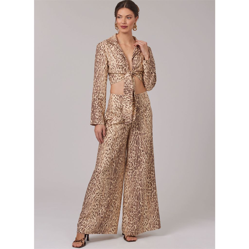 New Look Sewing Pattern N6801 Misses Tops Shorts and Pants 6801 Image 7 From Patternsandplains.com