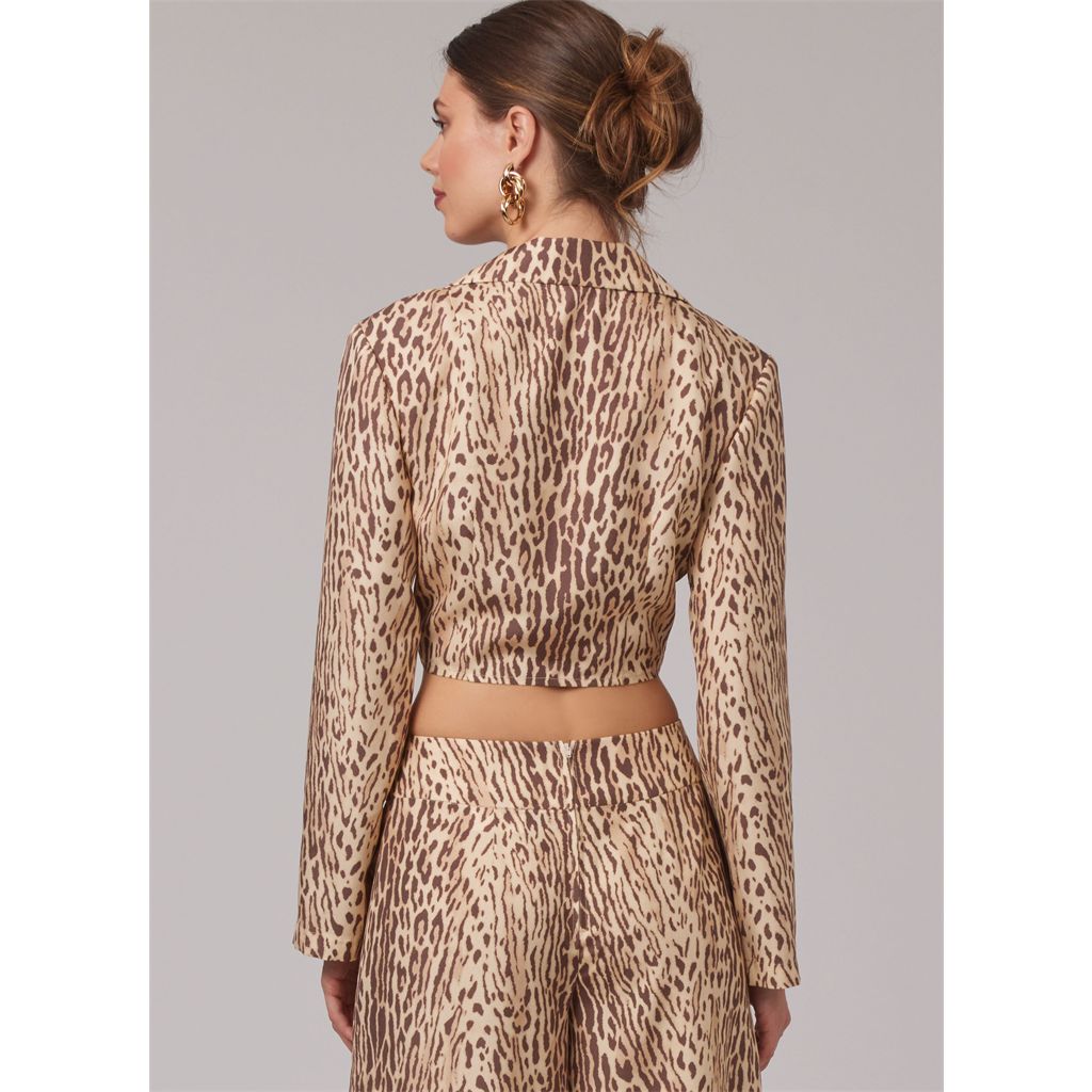 New Look Sewing Pattern N6801 Misses Tops Shorts and Pants 6801 Image 8 From Patternsandplains.com