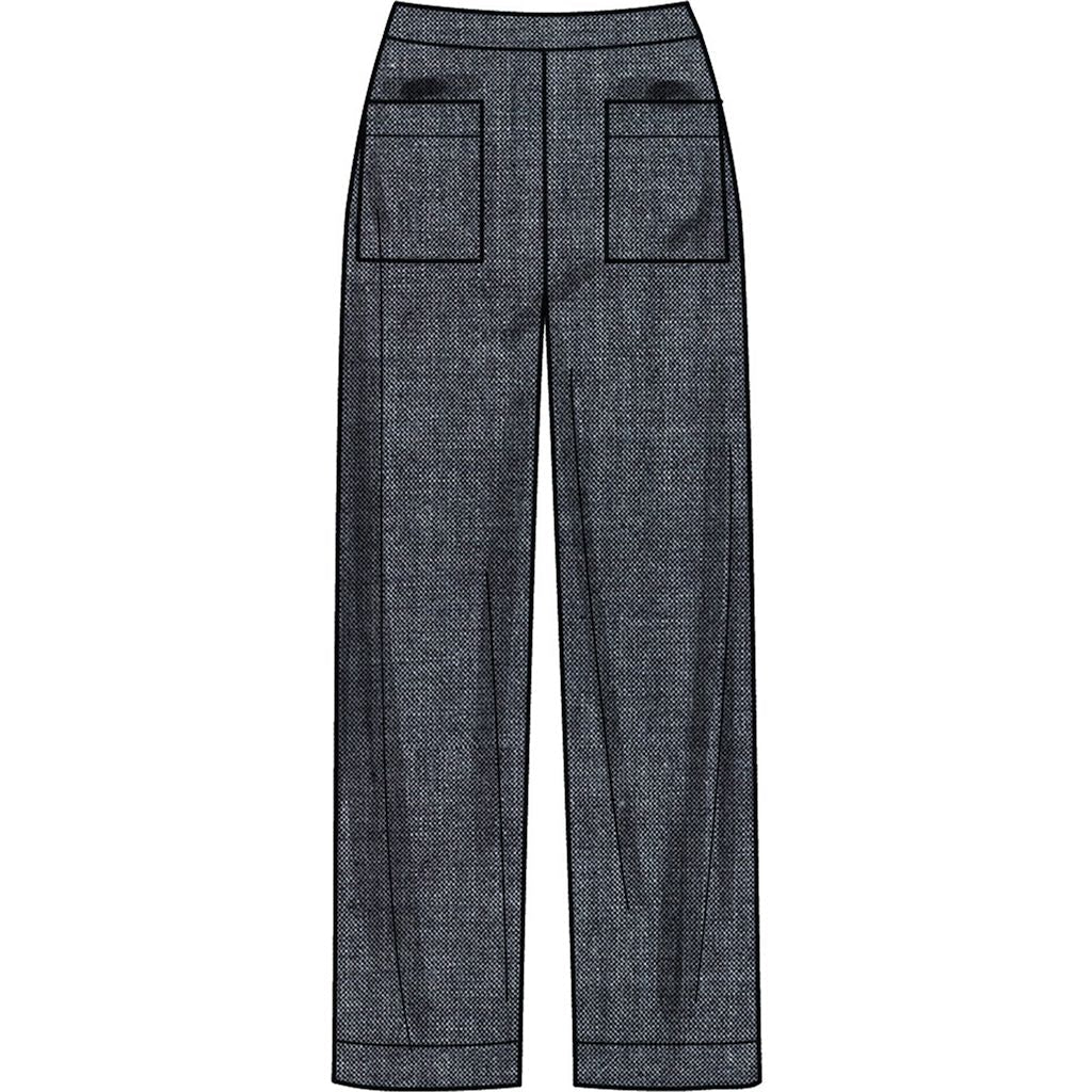 New Look Sewing Pattern N6802 Misses Shirt Pants and Shorts 6802 Image 4 From Patternsandplains.com