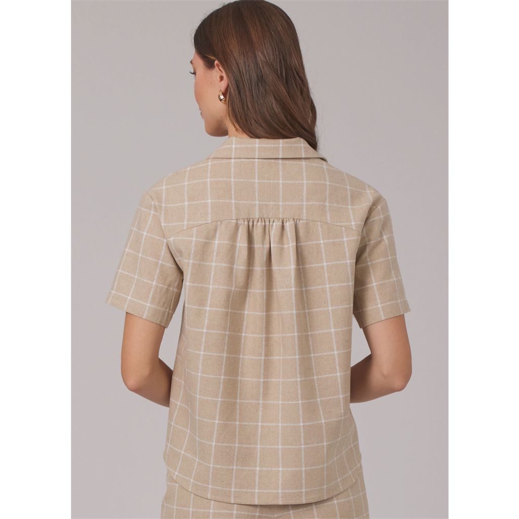 New Look Sewing Pattern N6802 Misses Shirt Pants and Shorts 6802 Image 6 From Patternsandplains.com