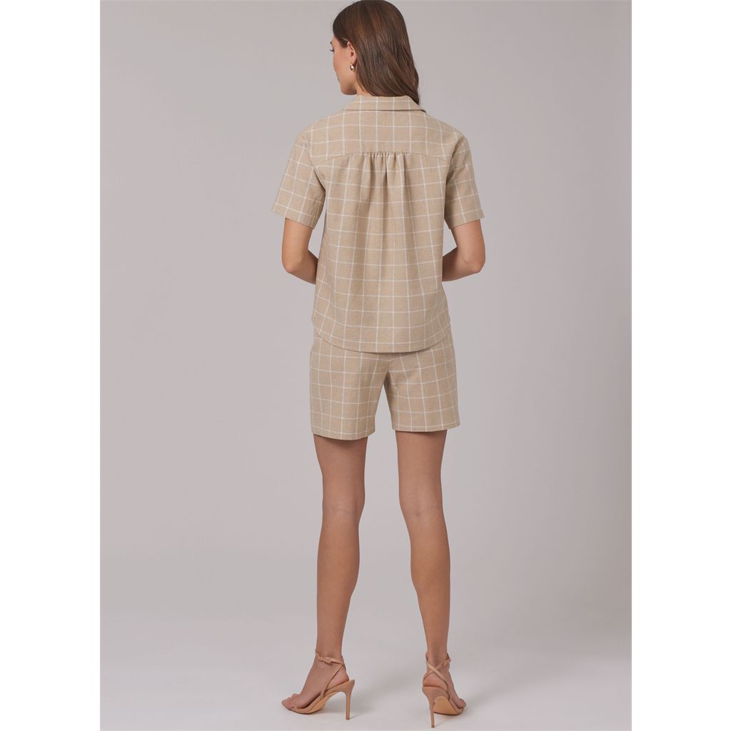 New Look Sewing Pattern N6802 Misses Shirt Pants and Shorts 6802 Image 7 From Patternsandplains.com