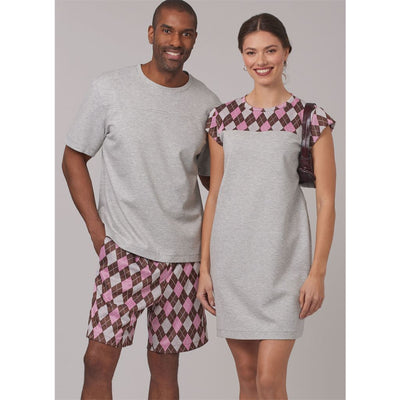 New Look Sewing Pattern N6805 Unisex Sleepwear 6805 Image 2 From Patternsandplains.com