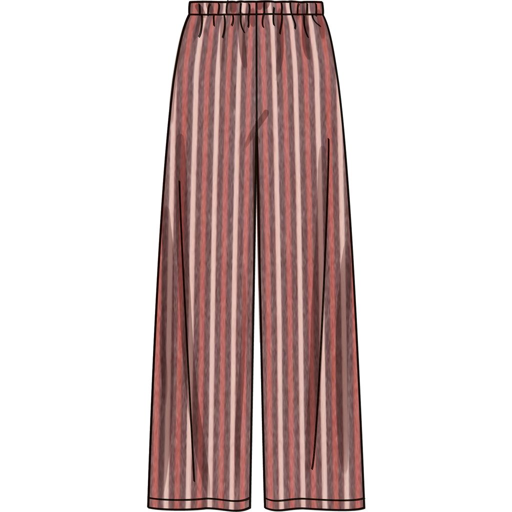 New Look Sewing Pattern N6805 Unisex Sleepwear 6805 Image 4 From Patternsandplains.com