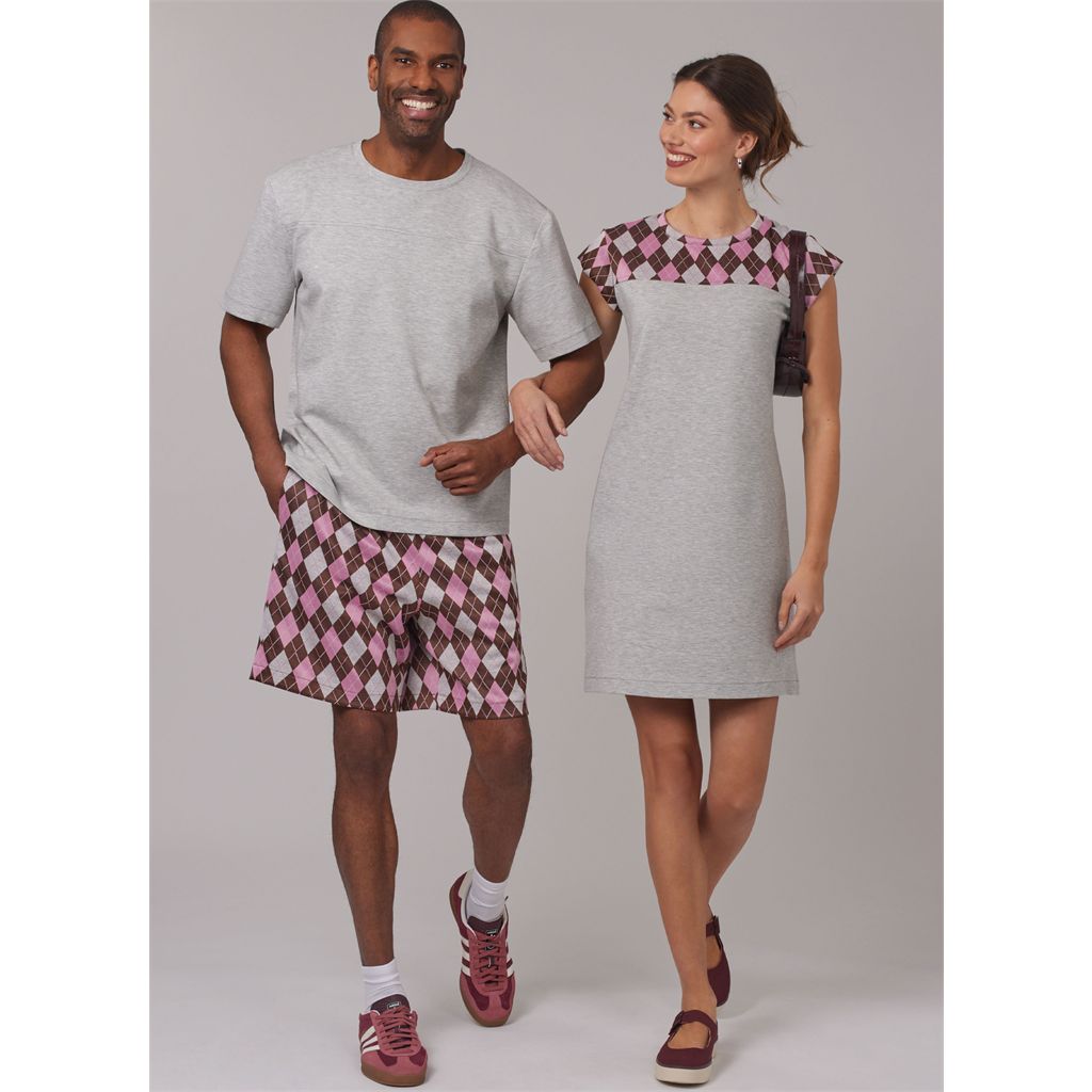 New Look Sewing Pattern N6805 Unisex Sleepwear 6805 Image 7 From Patternsandplains.com