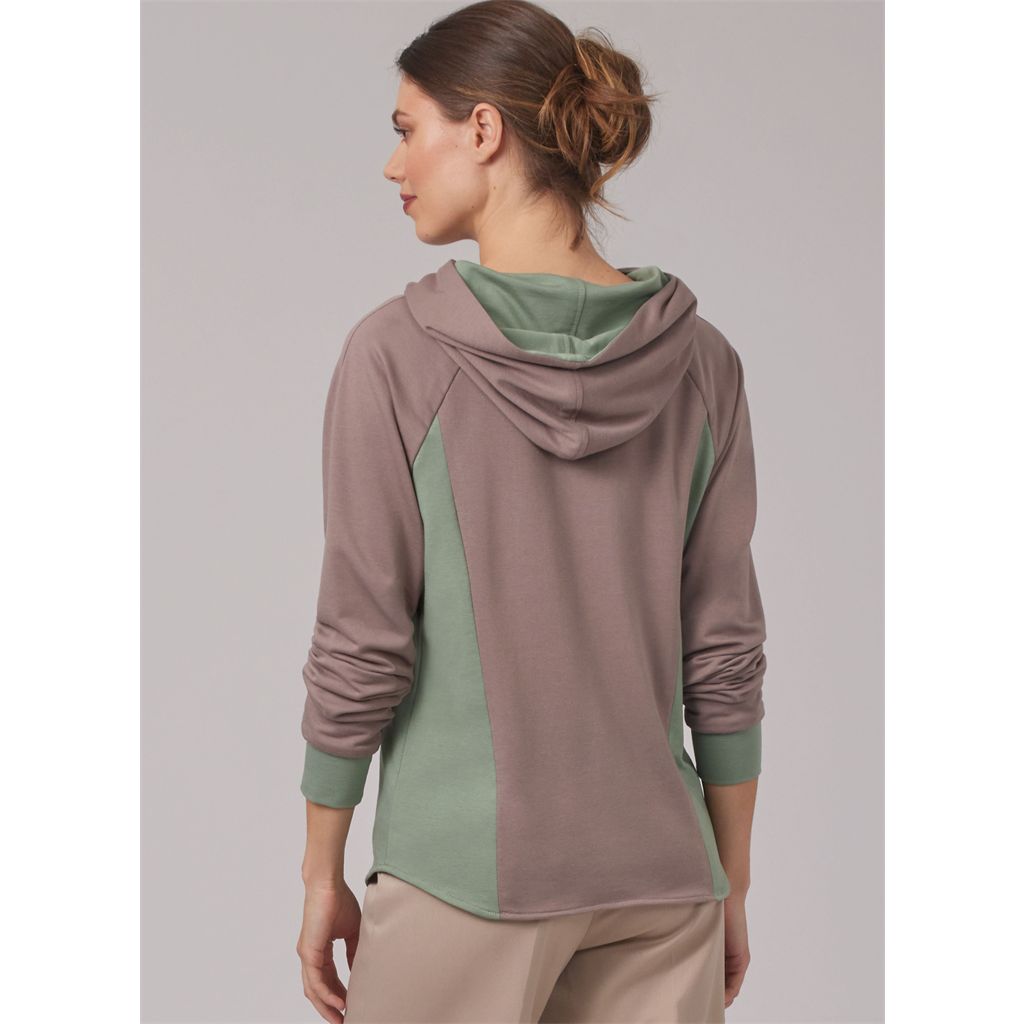 New Look Sewing Pattern N6806 Unisex Hoodies 6806 Image 6 From Patternsandplains.com