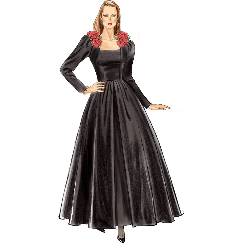 New Look Sewing Pattern N6807 Misses Evening Gowns 6807 Image 2 From Patternsandplains.com