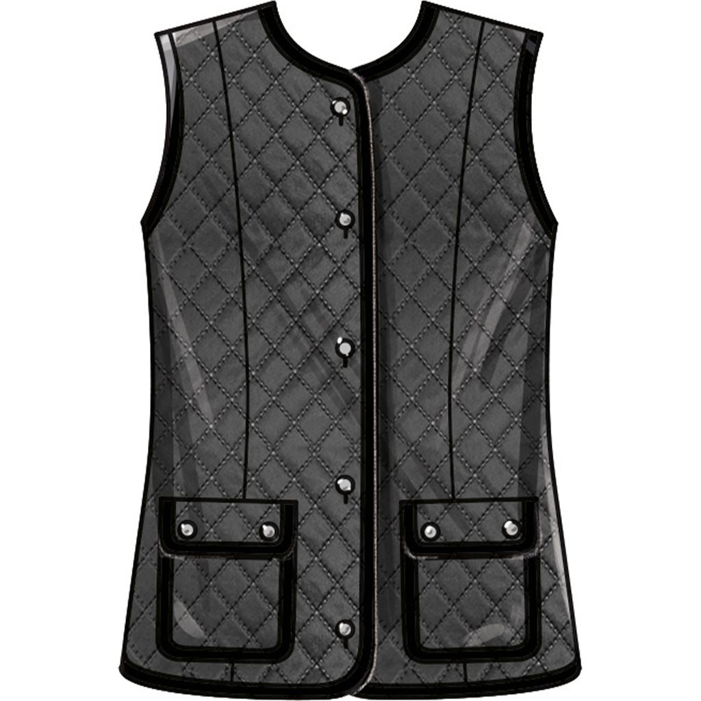 New Look Sewing Pattern N6812 Misses Jacket and Vest 6812 Image 5 From Patternsandplains.com