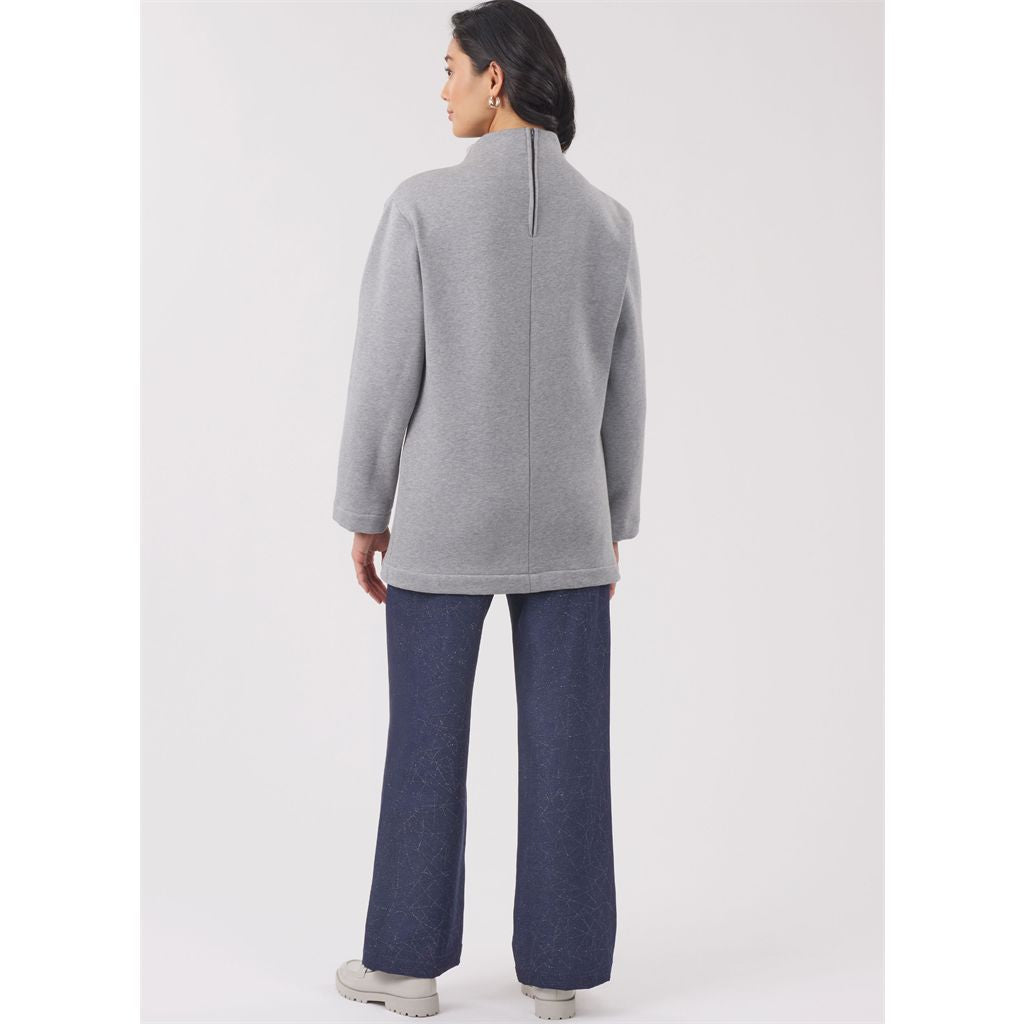 New Look Sewing Pattern N6814 Misses Knit Tops and Knit or Woven Pull on Pants 6814 Image 8 From Patternsandplains.com