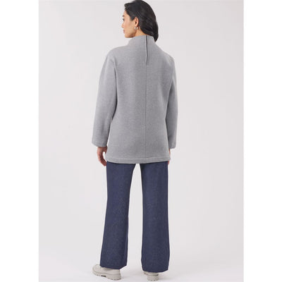 New Look Sewing Pattern N6814 Misses Knit Tops and Knit or Woven Pull on Pants 6814 Image 8 From Patternsandplains.com