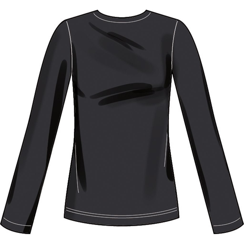 New Look Sewing Pattern N6815 Misses Knit Tops and Skirt In Two Lengths 6815 Image 2 From Patternsandplains.com