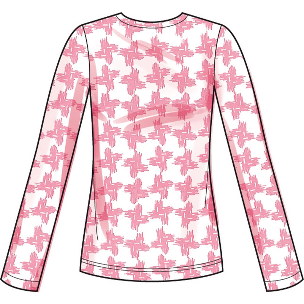 New Look Sewing Pattern N6815 Misses Knit Tops and Skirt In Two Lengths 6815 Image 3 From Patternsandplains.com