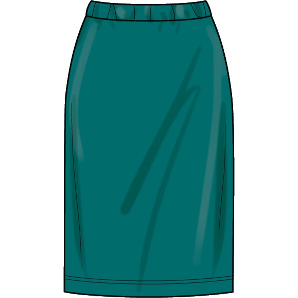 New Look Sewing Pattern N6815 Misses Knit Tops and Skirt In Two Lengths 6815 Image 5 From Patternsandplains.com