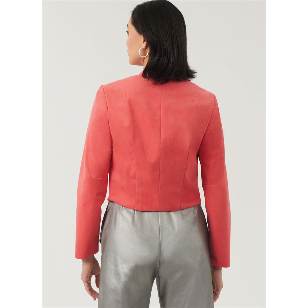 New Look Sewing Pattern N6817 Misses Draped Front Vest Jacket and Pants 6817 Image 6 From Patternsandplains.com