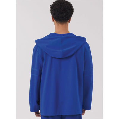 New Look Sewing Pattern N6818 Unisex Knit Hoodie and Pants and Misses Knit Dress 6818 Image 11 From Patternsandplains.com