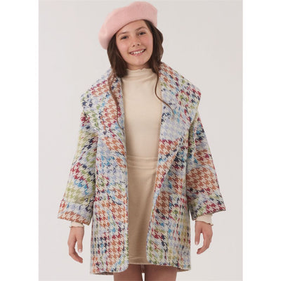 New Look Sewing Pattern N6819 Girls Lined Coats 6819 Image 2 From Patternsandplains.com