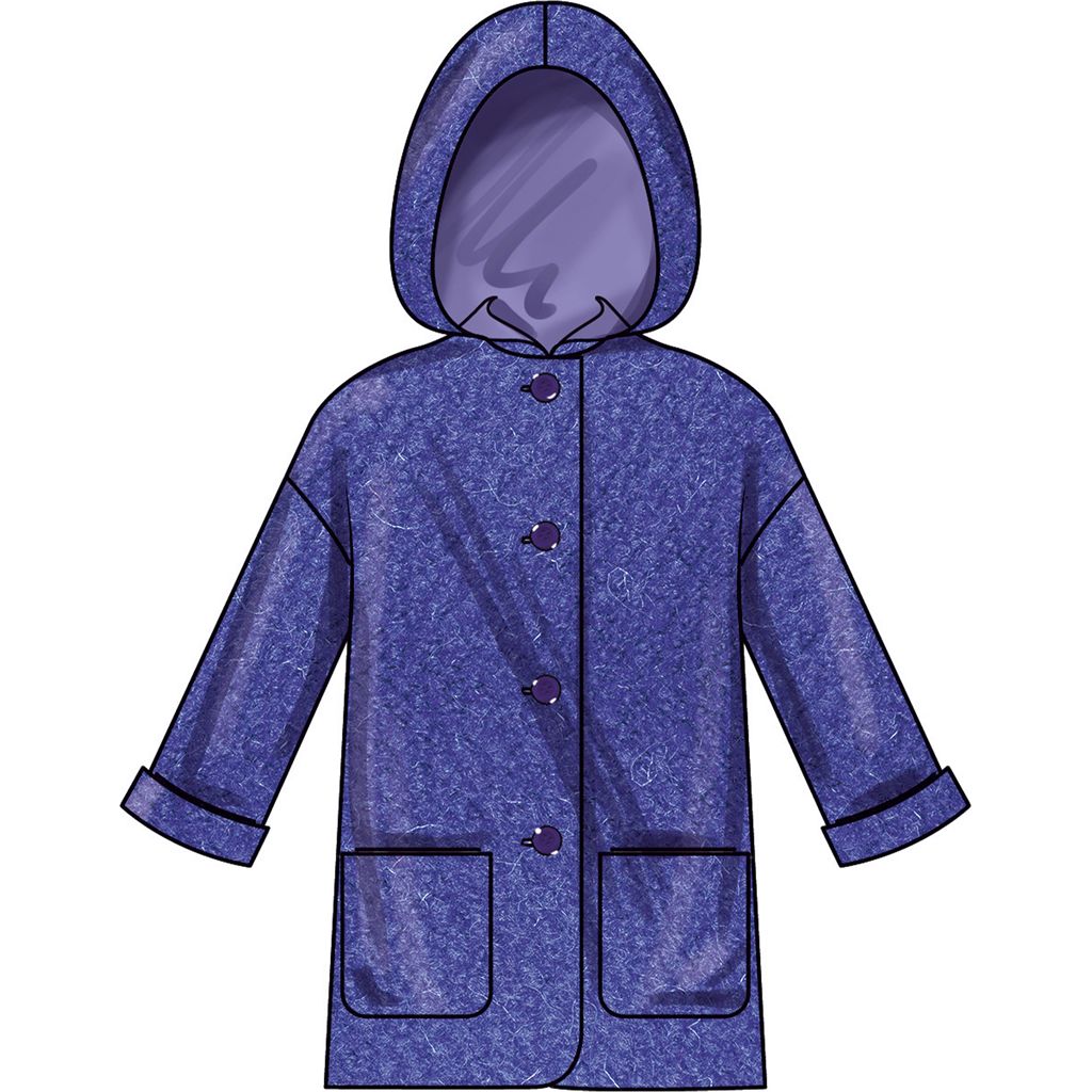 New Look Sewing Pattern N6819 Girls Lined Coats 6819 Image 3 From Patternsandplains.com