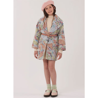 New Look Sewing Pattern N6819 Girls Lined Coats 6819 Image 5 From Patternsandplains.com