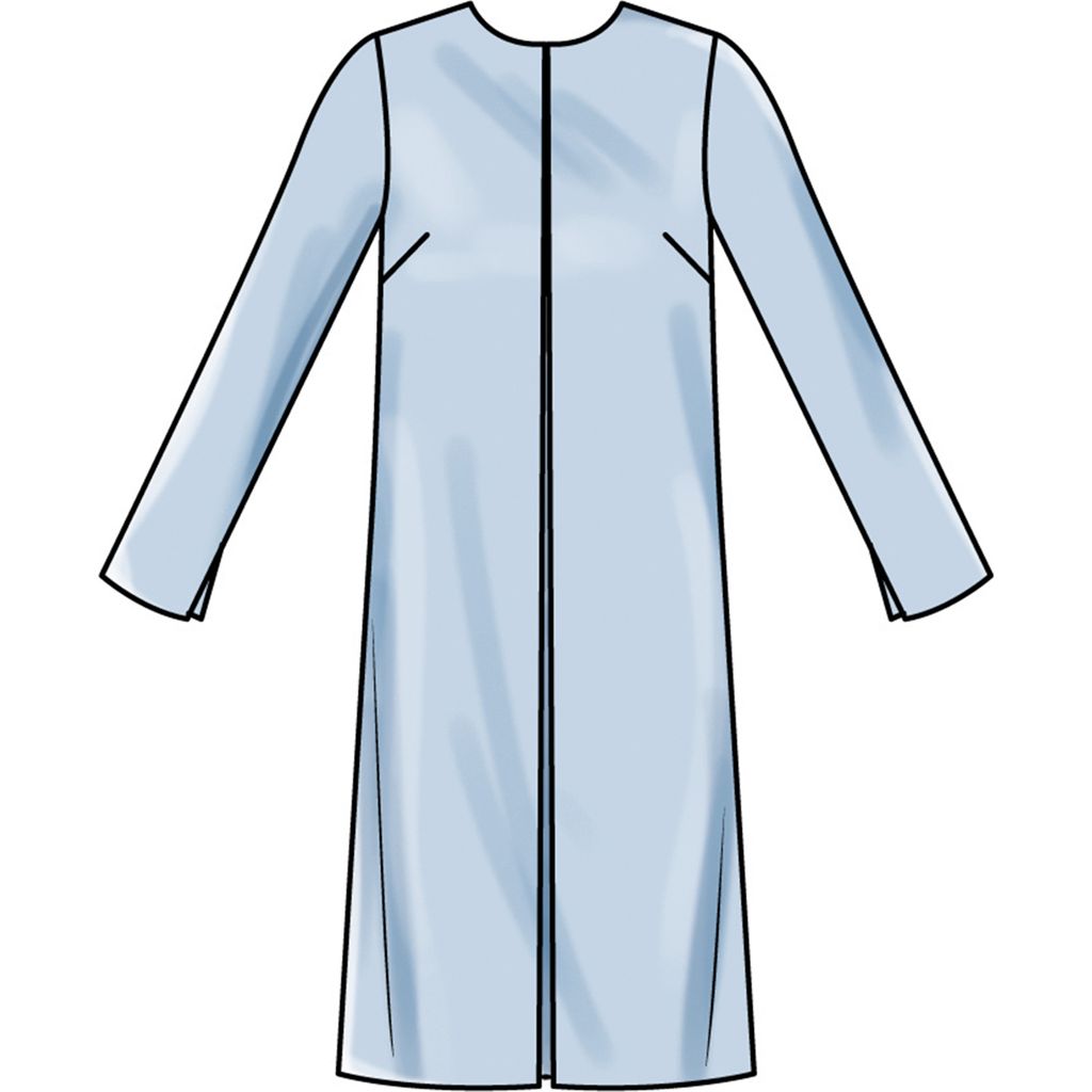 New Look Sewing Pattern N6823 Misses Coat and Dress 6823 Image 2 From Patternsandplains.com